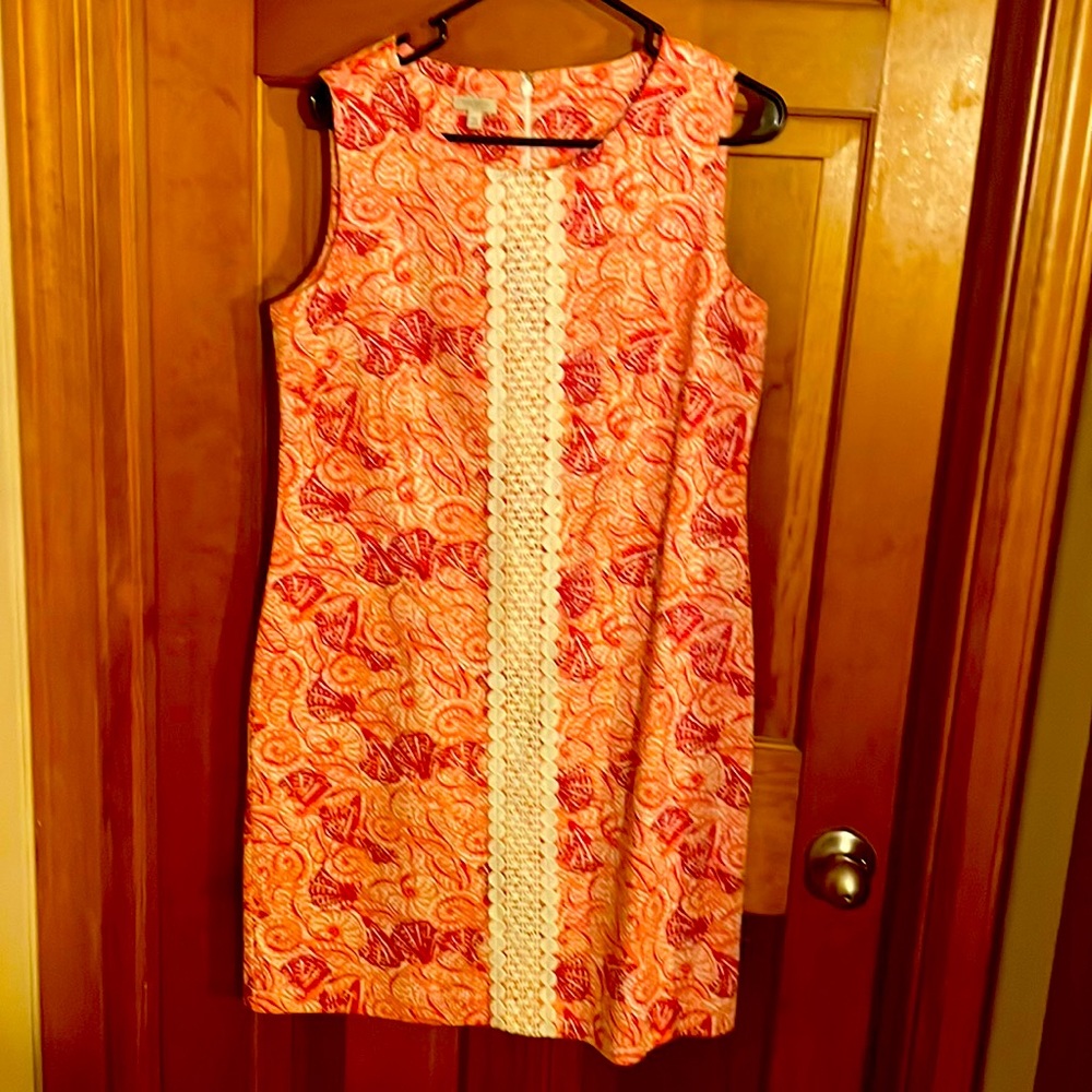 Shell pattern summer dress from talbots